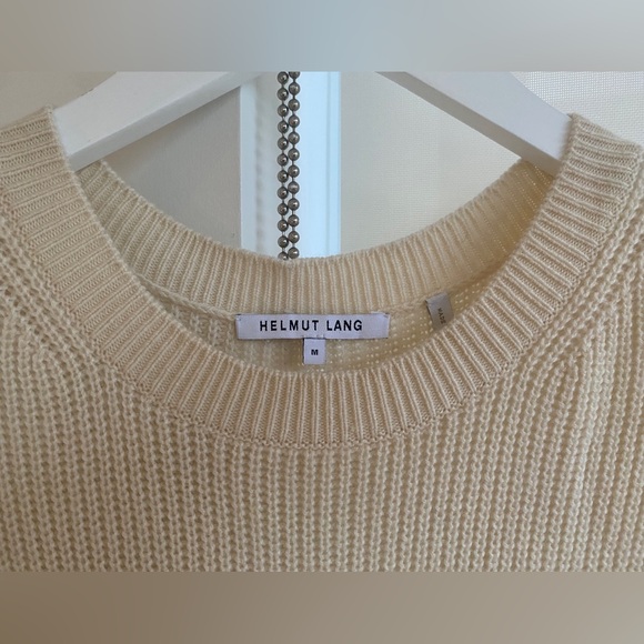 Helmut Lang Ribbed Vest / Sleeveless Sweater Dress Wool Cashmere Cleaned Medium - Picture 5 of 15